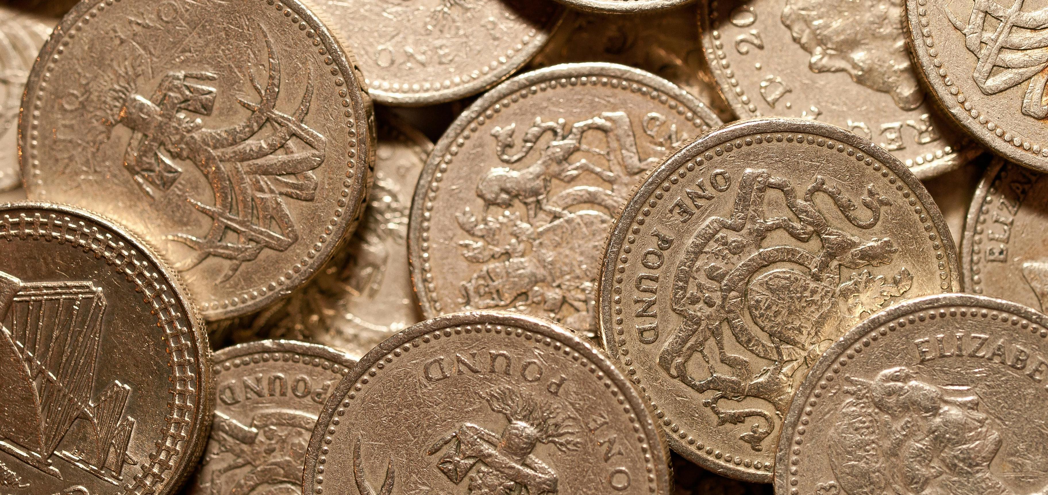 Pound coins